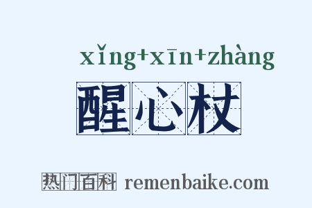 醒心杖是什么意思的图片